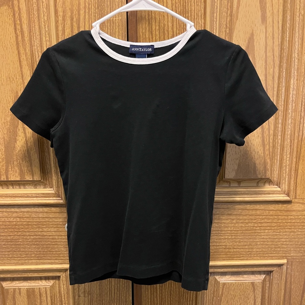 Ann Taylor black shirt